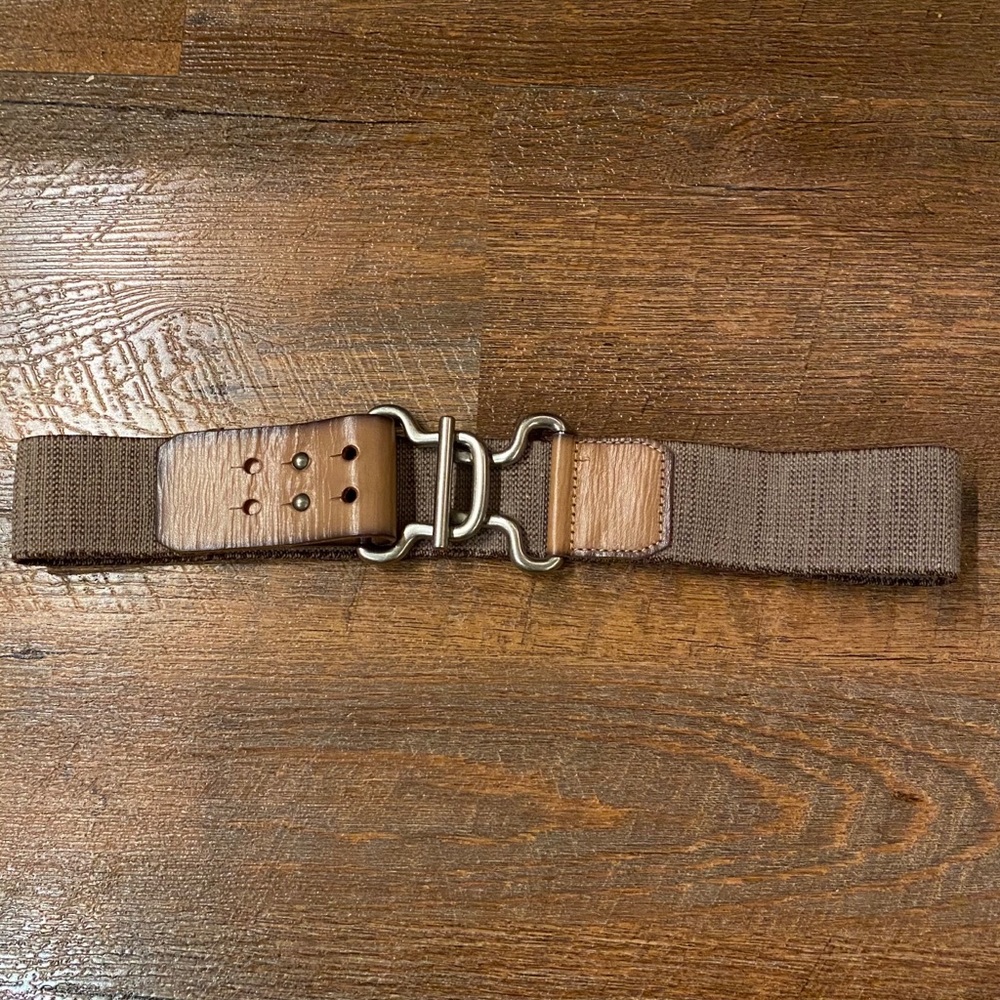 Fossil Stretchy and Leather Belt